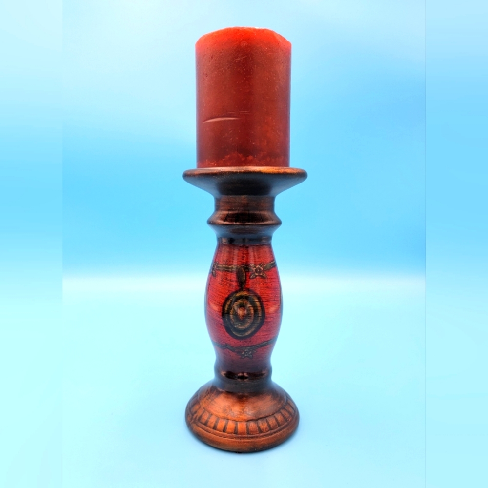 Candle Stick Holder with Candle